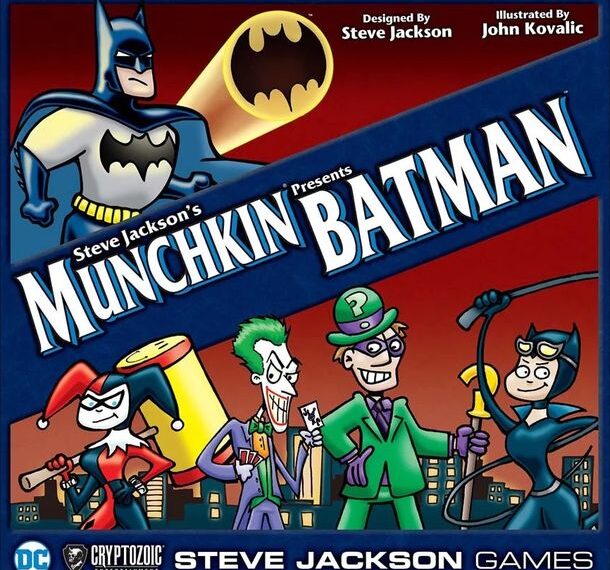 Steve Jackson’s Munchkin Presents Batman (2023) Board Game