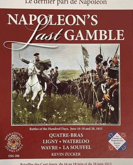 Napoleon’s Last Gamble: Battles of the Hundred Days (2016) Board Game
