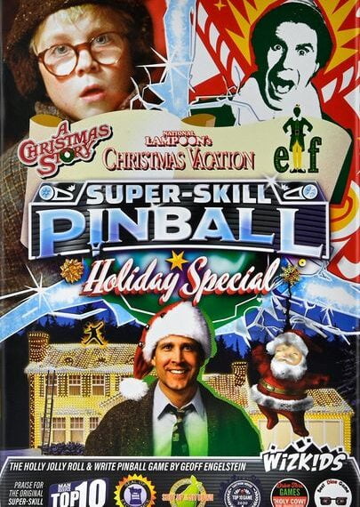 Super-Skill Pinball: Holiday Special (2022) Board Game