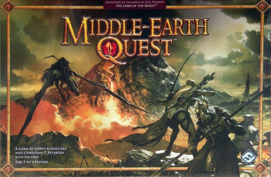 Middle-Earth Quest (2009) Board Game