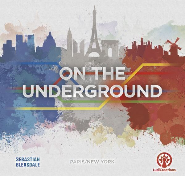On the Underground: Paris / New York (2024) Board Game