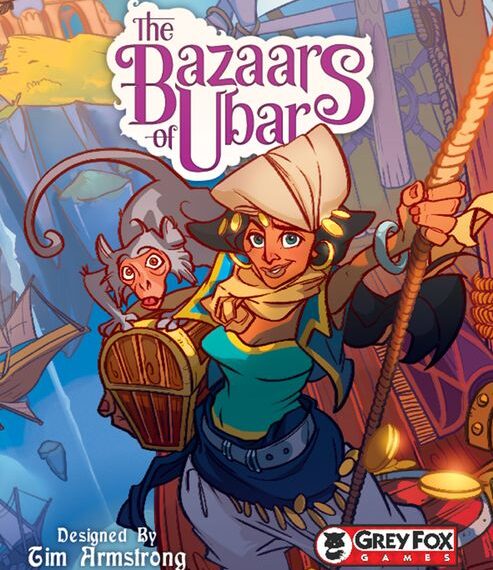 Bazaars of Ubar (2023) Board Game