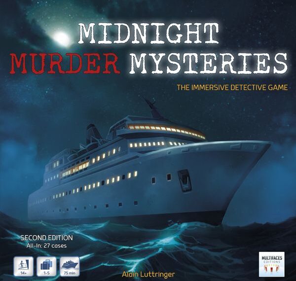 Midnight Murder Mysteries: Second Edition (2022) Board Game