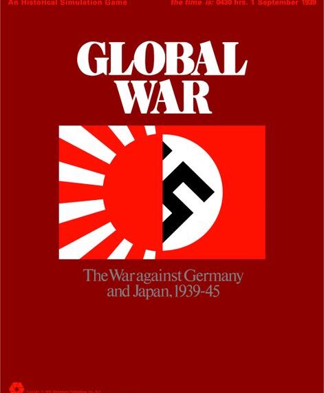 Global War: The War Against Germany and Japan, 1939-45 (1975) Board Game