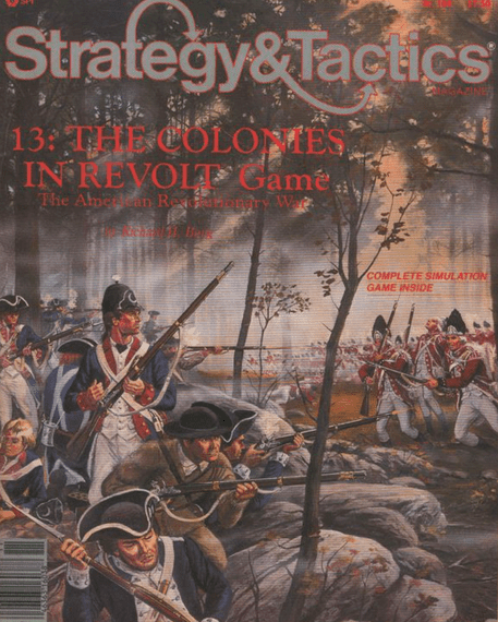 13: The Colonies in Revolt (1985) Board Game