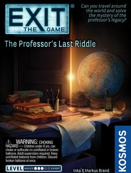 Exit: The Game – The Professor’s Last Riddle (2022) Board Game