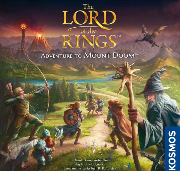 The Lord of the Rings: Adventure to Mount Doom (2023) Board Game