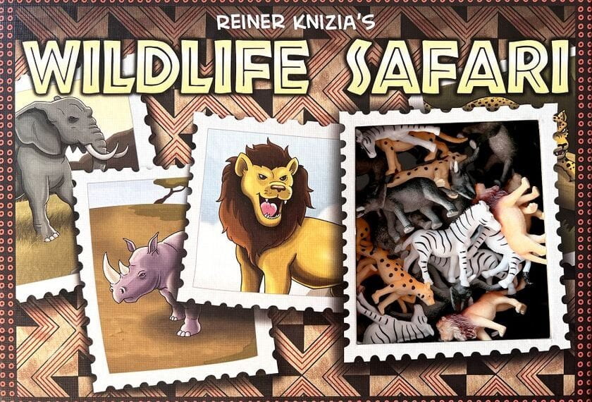 Wildlife Safari (1994) Board Game