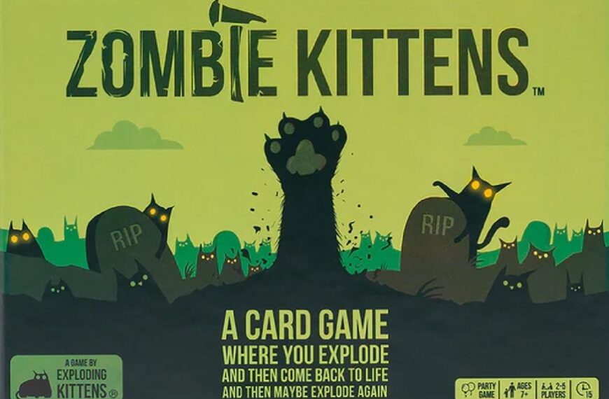 Zombie Kittens (2022) Board Game