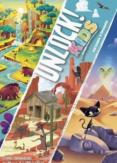 Unlock! Kids: Stories from the Past (2022) Board Game