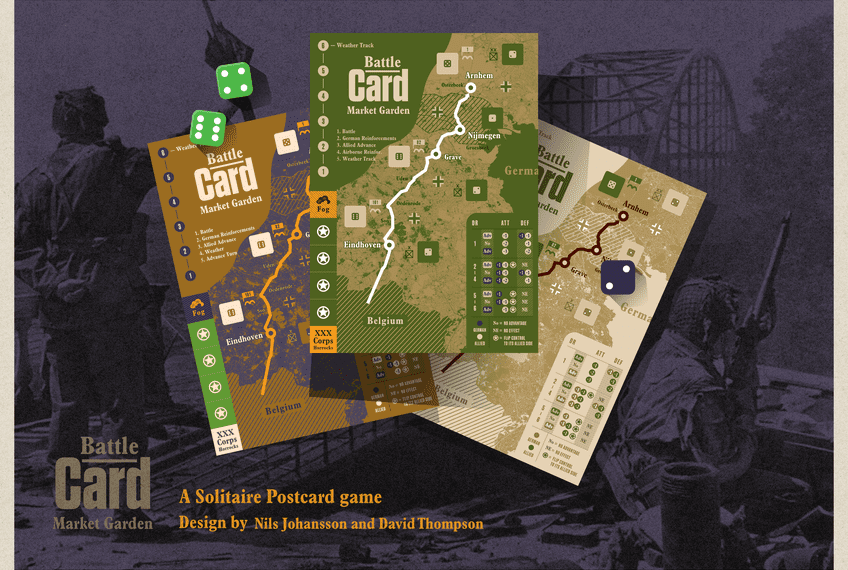 Battle Card: Market Garden (2023) Board Game