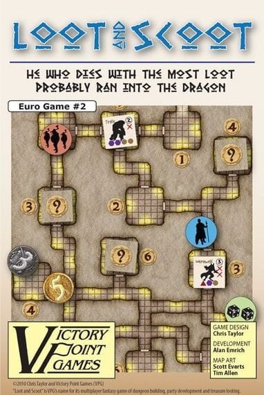 Loot and Scoot (2010) Board Game