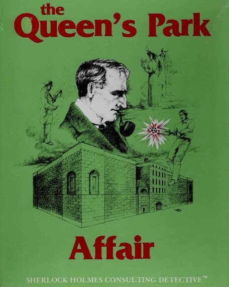 Sherlock Holmes Consulting Detective: The Queen’s Park Affair (1984) Board Game