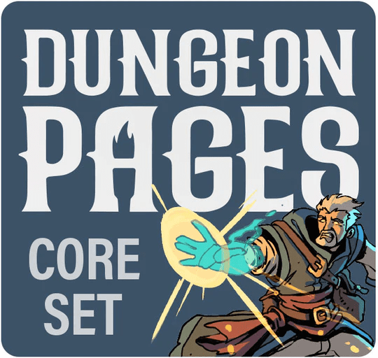 Dungeon Pages: Core Set (2023) Board Game