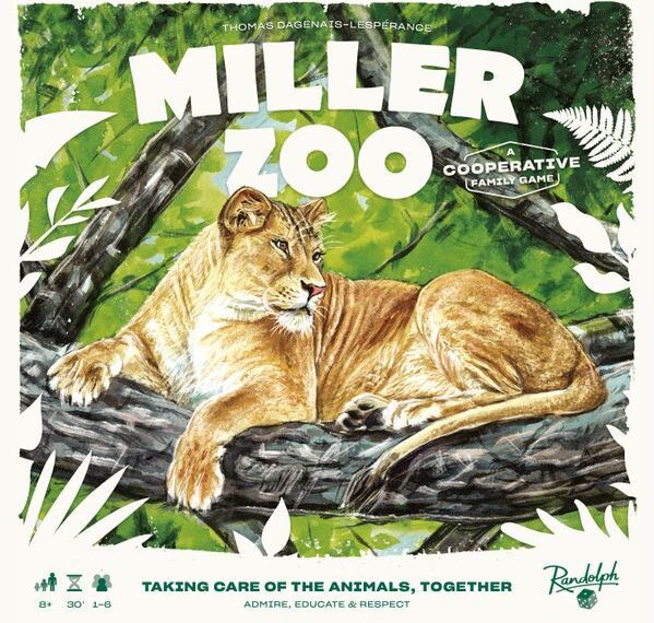 Miller Zoo (2022) Board Game