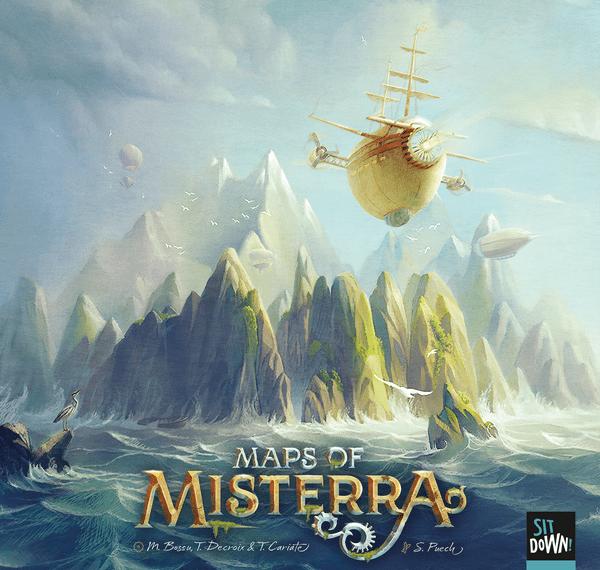 Maps of Misterra (2023) Board Game