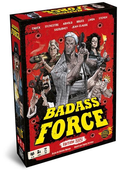 BADASS FORCE édition VHS (French) (2023) Board Game