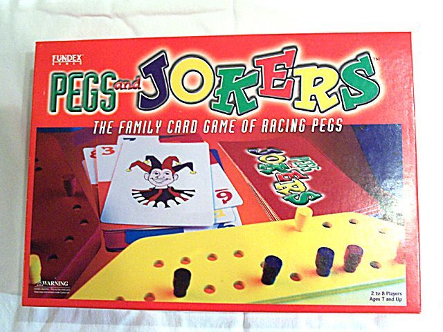 Pegs and Jokers (1975) Board Game