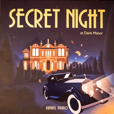 Secret Night at Davis Manor (2019) Board Game