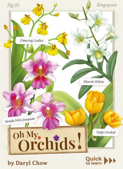 Oh My. Orchids! (2023) Board Game