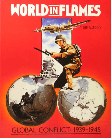 World in Flames (1985) Board Game
