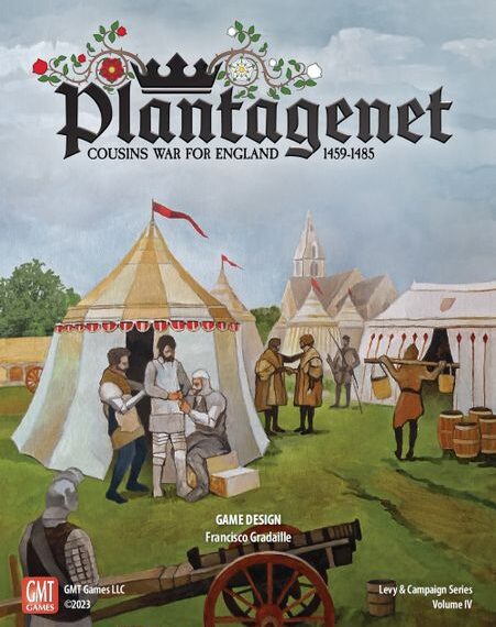 Plantagenet: Cousins’ War for England, 1459 – 1485 (2023) Board Game