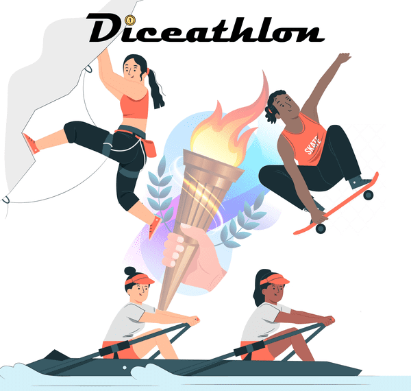 Diceathlon (2022) Board Game