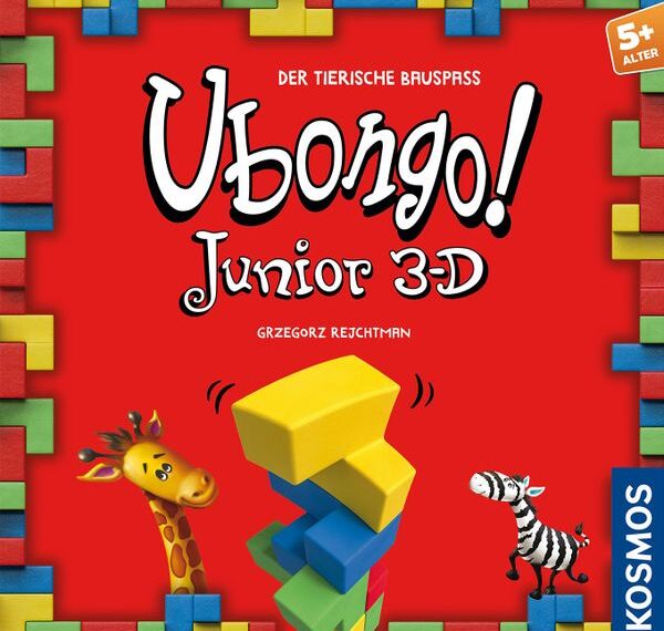 Ubongo! Junior 3-D (2017) Board Game