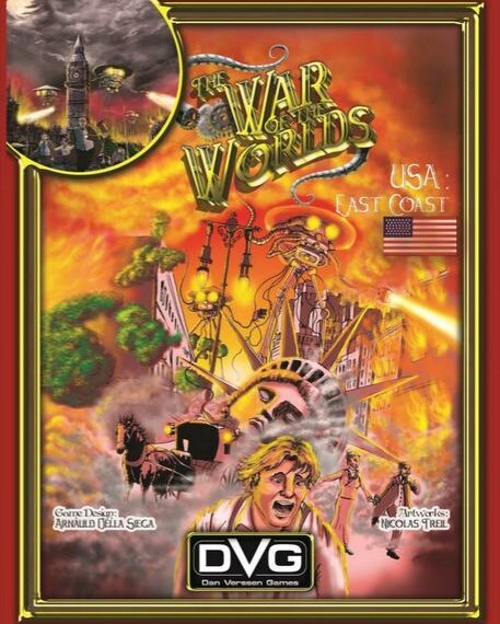 The War of the Worlds: USA – East Coast (2018) Board Game