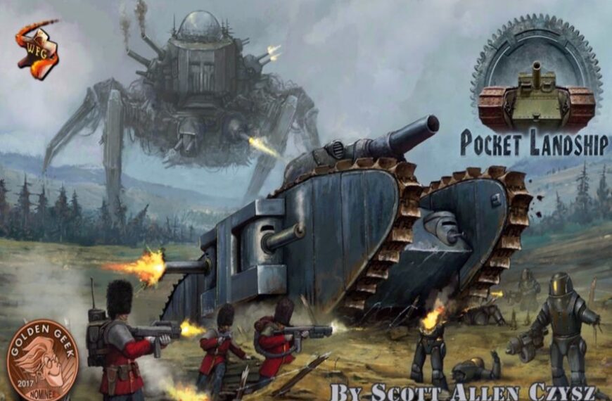 Pocket Landship (2019) Board Game