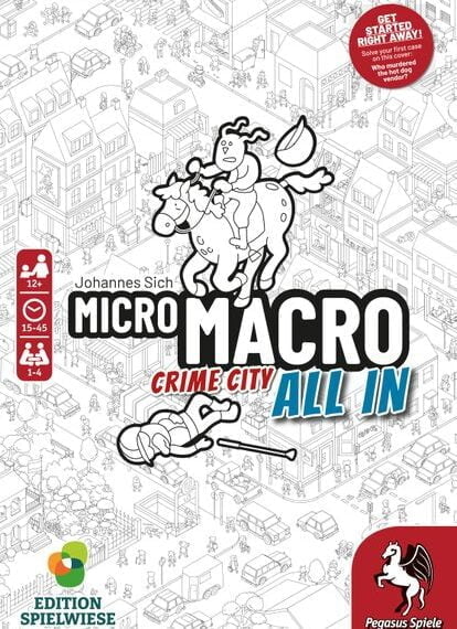 MicroMacro: Crime City – All In (2022) Board Game