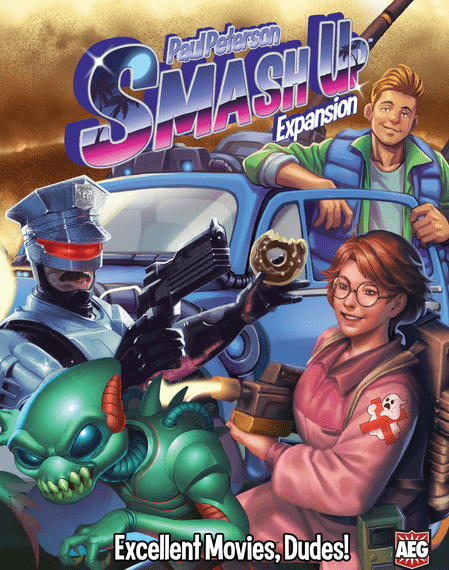 Smash Up: Excellent Movies, Dudes! (2023) Board Game