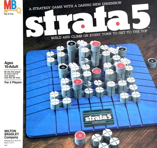 Strata 5 (1984) Board Game