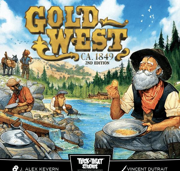 Gold West (2015) Board Game