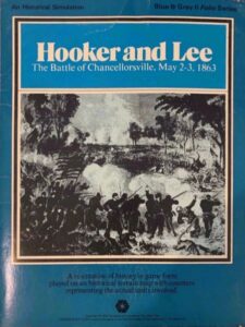 Hooker and Lee: The Battle of Chancellorsville, May 2-3, 1863 (1975) Board Game