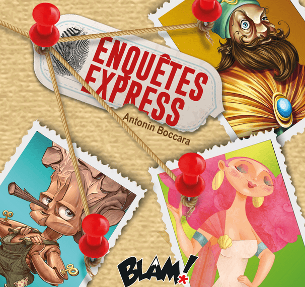 Investigation Express (2023) Board Game