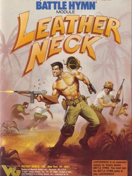 Battle Hymn: Leatherneck (1988) Board Game
