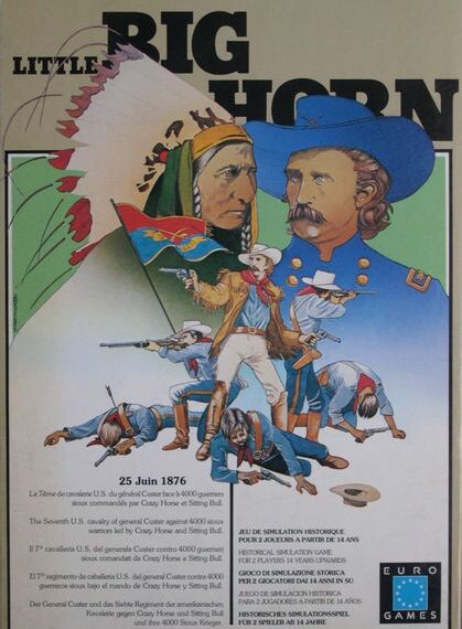 Little Big Horn (1981) Board Game