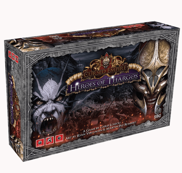Cursed Empire: Heroes of Thargos (2021) Board Game