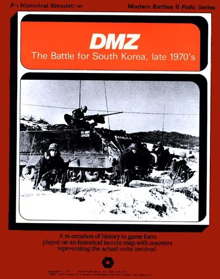 DMZ: The Battle for South Korea, late 1970s (1977) Board Game