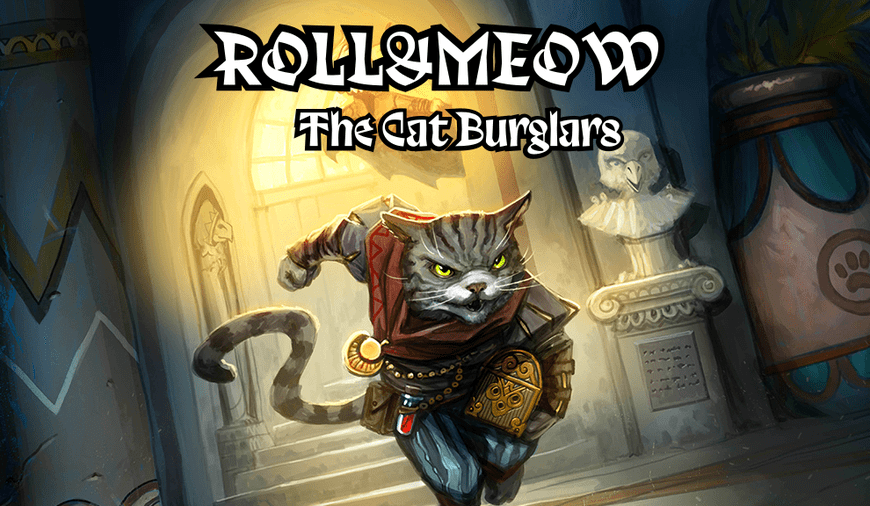 Roll & Meow: The Cat Burglars (2023) Board Game