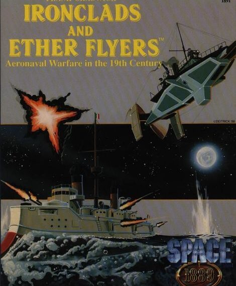 Ironclads and Ether Flyers (1990) Board Game