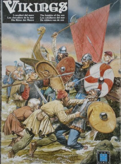 Viking Raiders (1987) Board Game