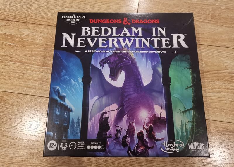 Dungeons & Dragons: Bedlam in Neverwinter (2023) Board Game
