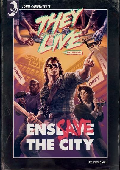 They Live: The Card Game – Save The City/Enslave The City (2023) Board Game