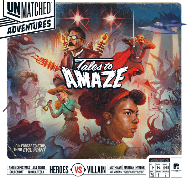 Unmatched Adventures: Tales to Amaze (2023) Board Game