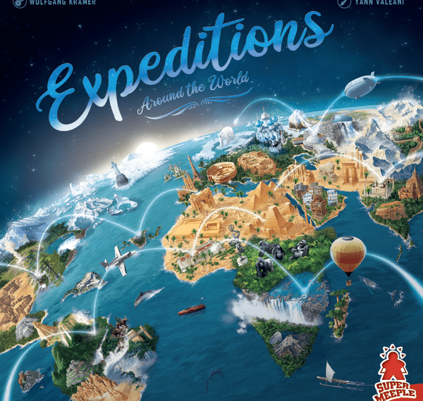 Expeditions: Around the World (1996) Board Game