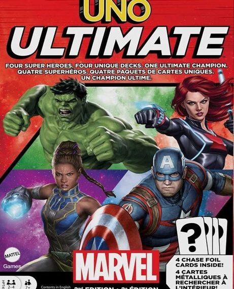 UNO Ultimate Marvel: 2nd Edition (2023) Board Game