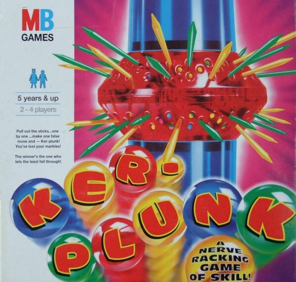 Ker Plunk (1967) Board Game