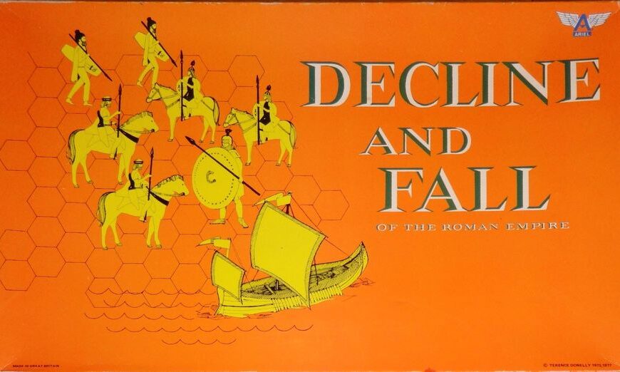Decline and Fall of the Roman Empire (1972) Board Game